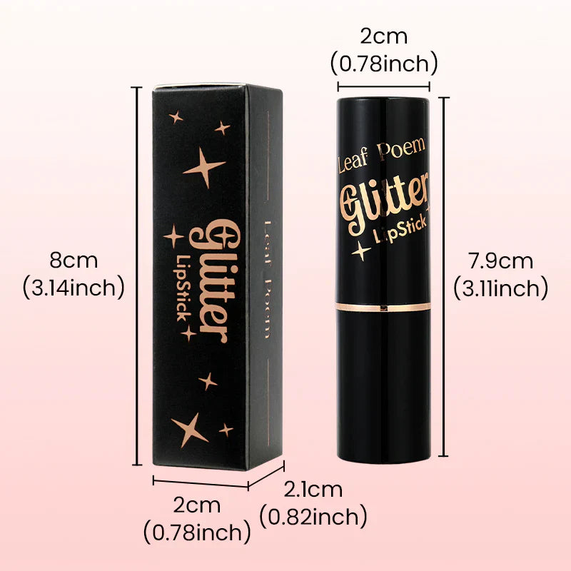 🔥Buy 1 Get 1 Free💋Waterproof & Moisturizing Glitter Lipstick