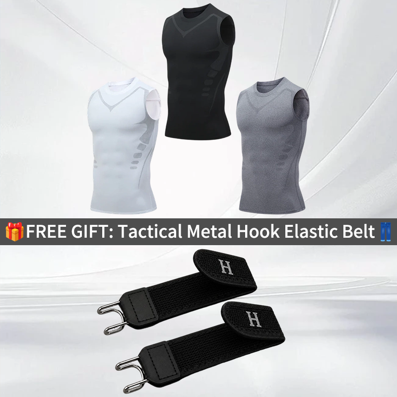 π₯ NU 50% KORTING! πͺ Ionic Shaping-vest β Compressie & verkoeling β Lichaamscontouren & mouwloos β Onzichtbaar onder kleding πΆοΈ