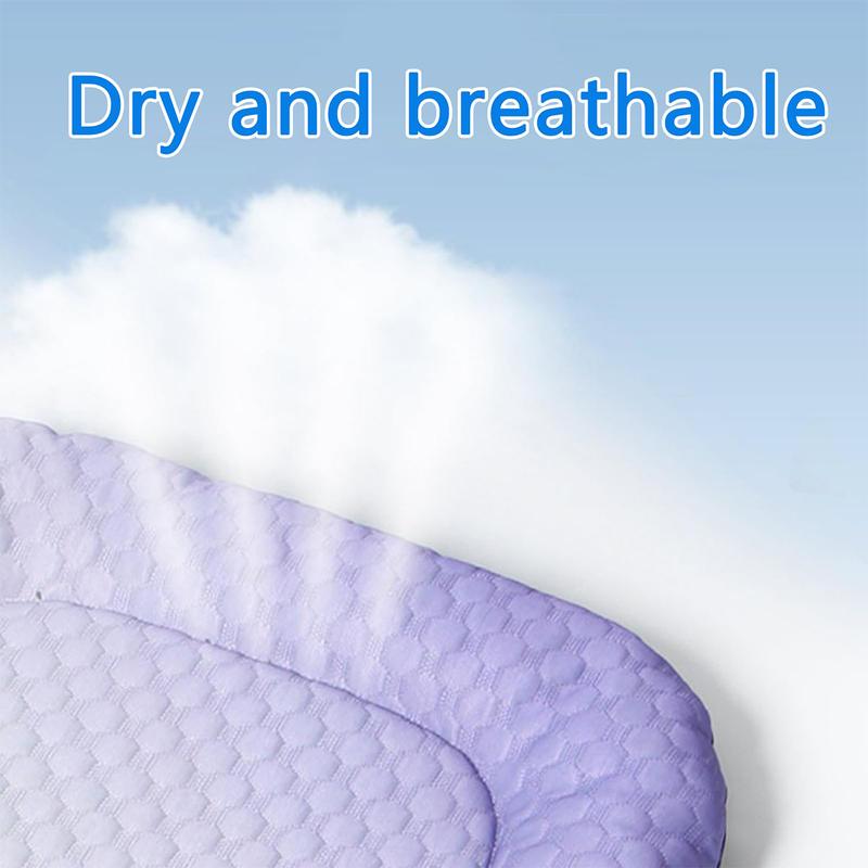 ⏳LAST DAY SALE ❄️Pawchill™🇬🇧Pet Cooling Mat for Dogs & Cats 🐾 Naturally Cool Ice-Silk Pad • Breathable, Washable & Soft 🌿 For Floors, Sofas & Car Travel • Multiple Sizes • Gradient Colours ☀️🐶🐱