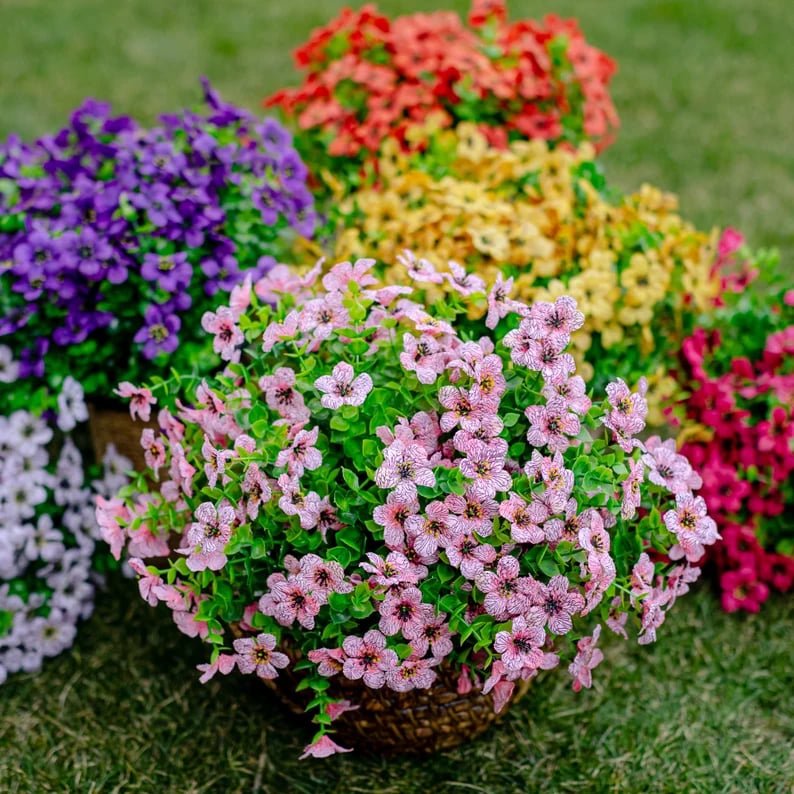Upgraded High-grade Material 🌱 Rainproof Lifelike Artificial Flowers With UV-Shield Coating