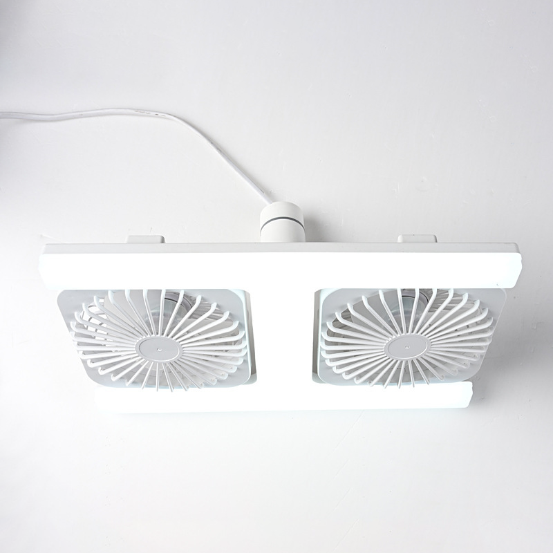 💡 TIJDELIJK 50% KORTING! 🌀 2-in-1 Plafondventilator met Lamp – Koelte en Licht in Één ✨