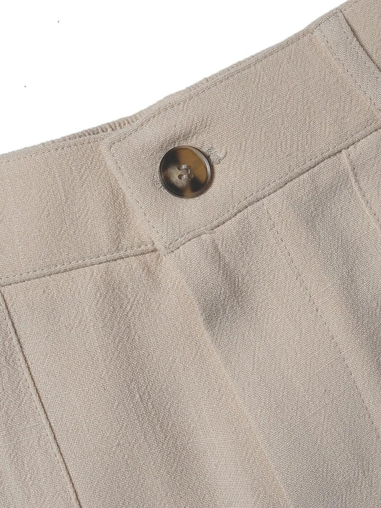 🔥Bestseller👖Women's High Waist Cotton Linen Wide Leg Pants