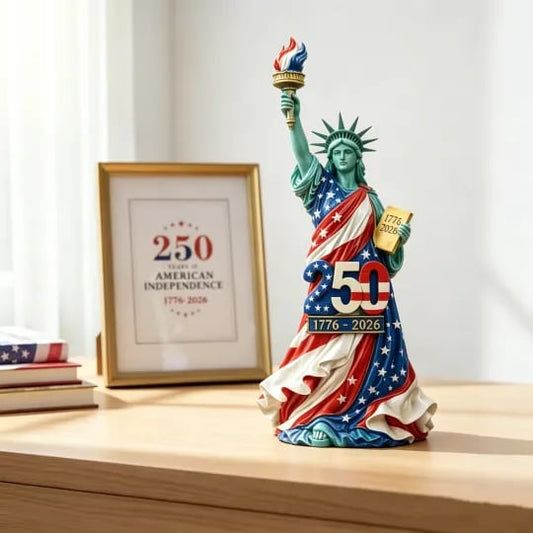 š„Limited-time promotionš„Handmade USA 250th Anniversary Statue of Liberty Figurine