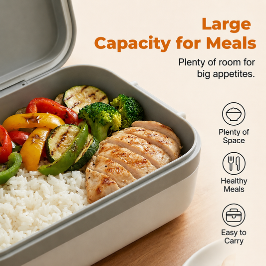 📢📢50% off now!🍱⚡ Portable electric lunch box with self-heating 🔋🌡️