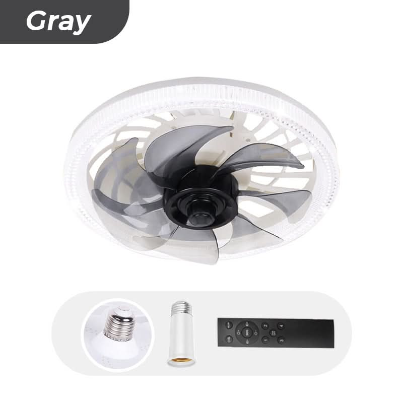 💡2-in-1 dimbare plafondventilatorlamp met afstandsbediening – stil, verstelbaar en ruimtebesparend