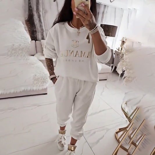 ⏳Time-limited Special⏰Women's Long Sleeve Top & Pants Set