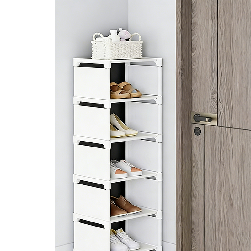 Vertical Shoe Rack for Entryway – Space-Saving Design, Sturdy Metal Frame & Easy Assembly 👟