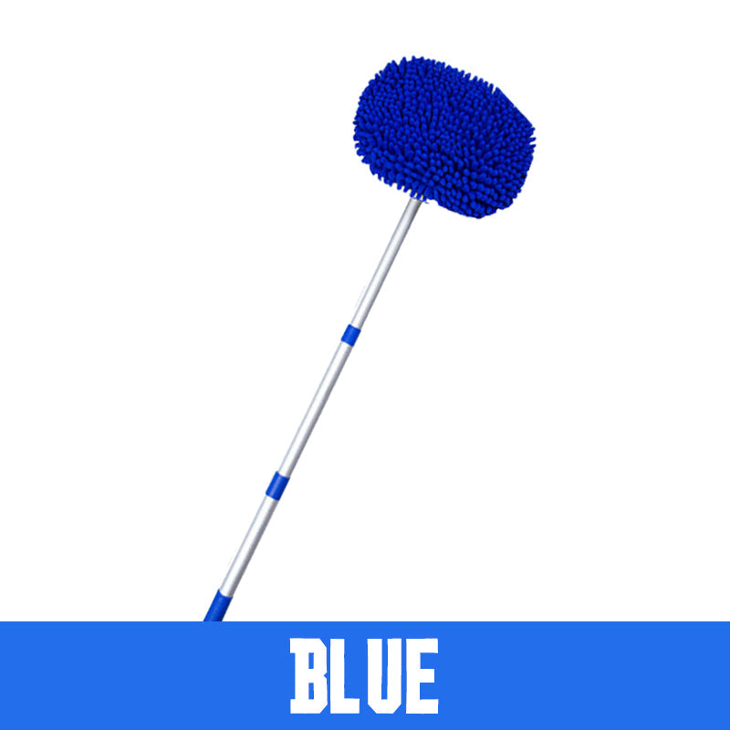 π π§½ Durable Aluminum Long Handle Telescopic Car Wash Mop β Soft Microfiber, Scratch-Free & Adjustable Length β¨