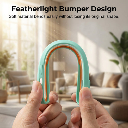 Hollow-Out Heat Dissipation Bumper Case