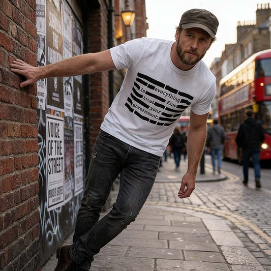 π’π’ 50% KORTING β° Satirisch T-shirt "Vertrouw op je regering"