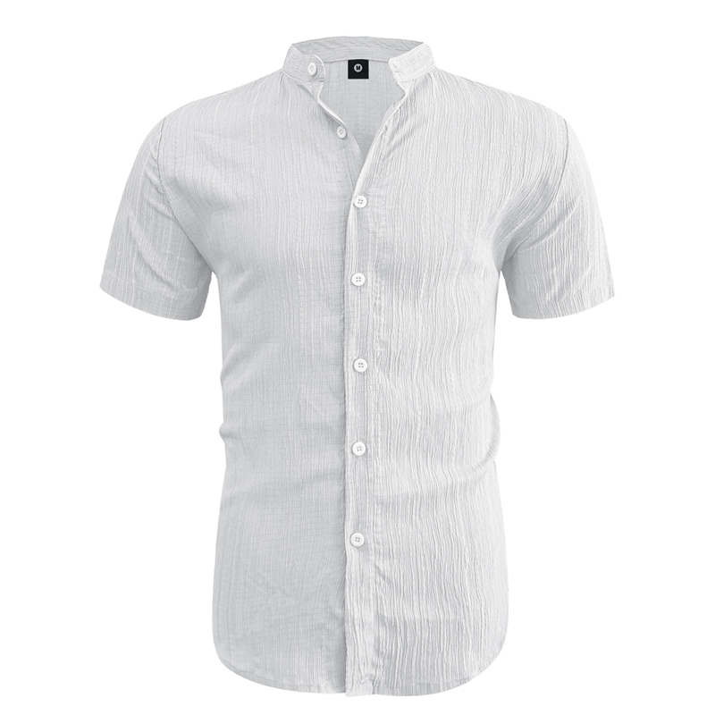 ✨2026 New Arrival 50% Off👕Men's Summer Stand Collar Short Sleeve Shirt