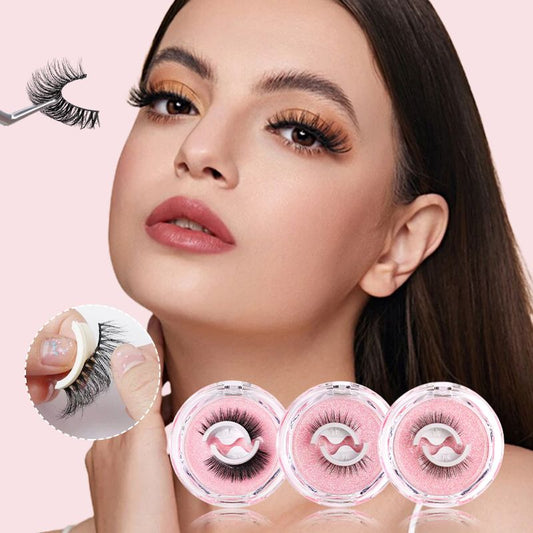 🏆 Last Day Special Price £9.99 ! 🔥 Buy One Get One Free 🎁 💐Waterproof & Reusable Self-Adhesive Eyelashes