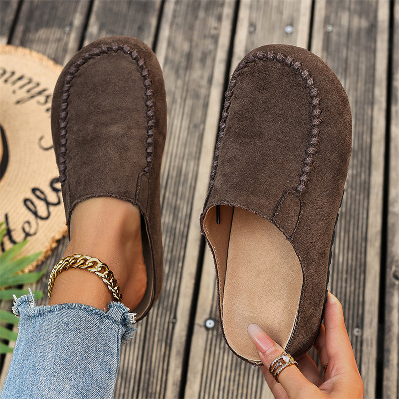 π‘β¨ Women's Wide Closed-Toe Mule Slippers ποΈ