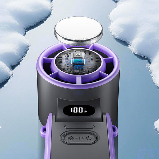 🌬️ 3-in-1 Portable Cooling Fan – 100-Speed Cooling, Digital Display & 20H Battery