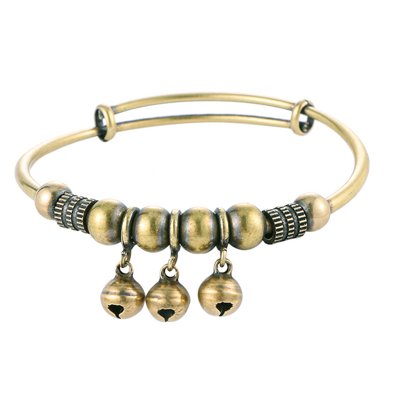 🔥2026 New Arrival & Hot Sale & 50% Off🔥Push-Pull Adjustable Bell Bangle