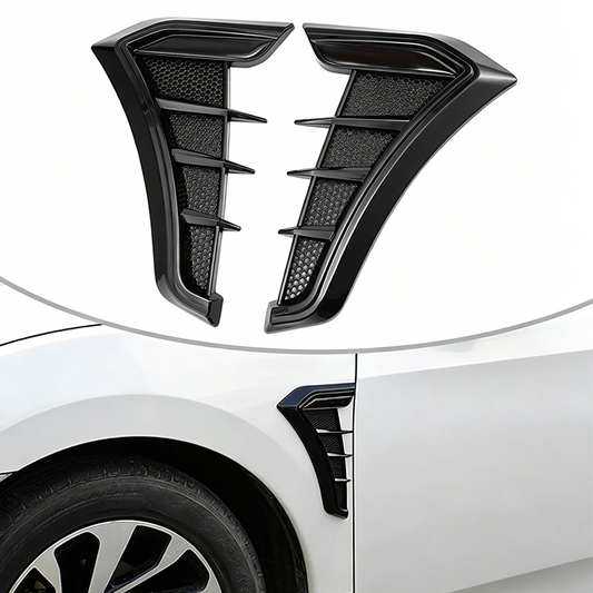 Decoratieve auto zij-scherm ventilatieopeningen stickers