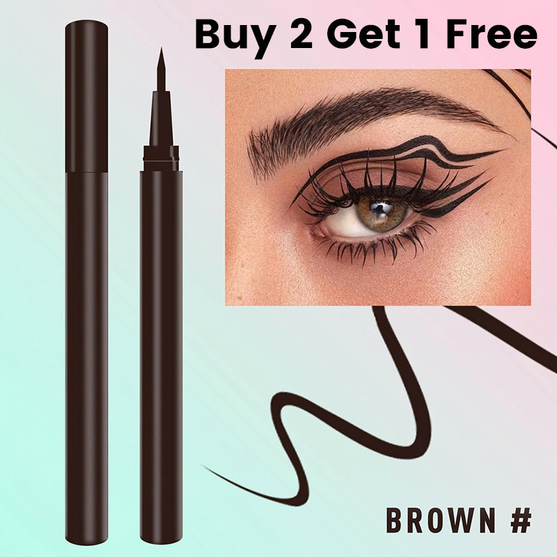 ✨ Waterdichte Vloeibare Eyelinerpen – Nauwkeurig, Langhoudend & Intens Zwart 👁️