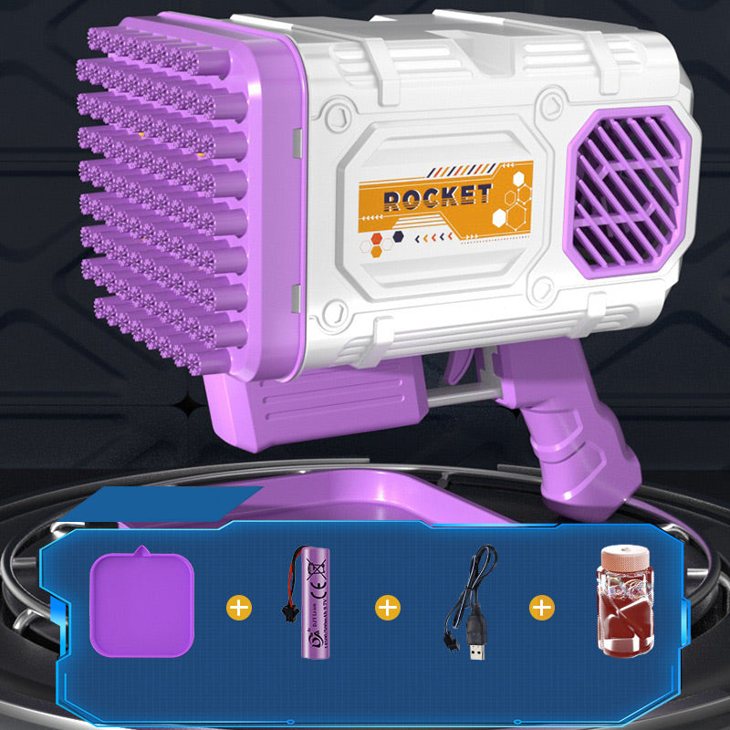 Creatieve automatische bellenblaasmachine met meerdere gaten
