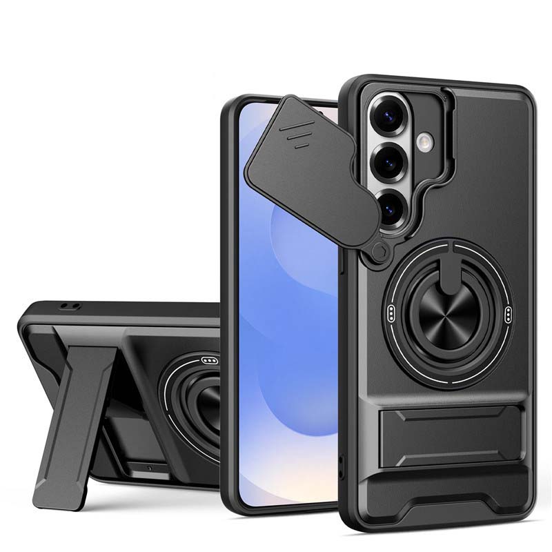 π± 50% OFF! β° Samsung Phone Case β Heavy-duty with camera cover & ring stand β Shockproof, precise cutouts & 360Β° rotating grip β all-around protection π