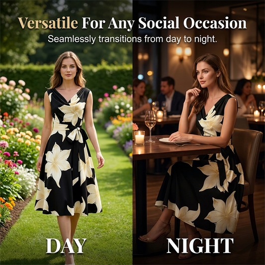 🌸 50% OFF NOW! 🌸Women's Sleeveless Floral Print Dress👗