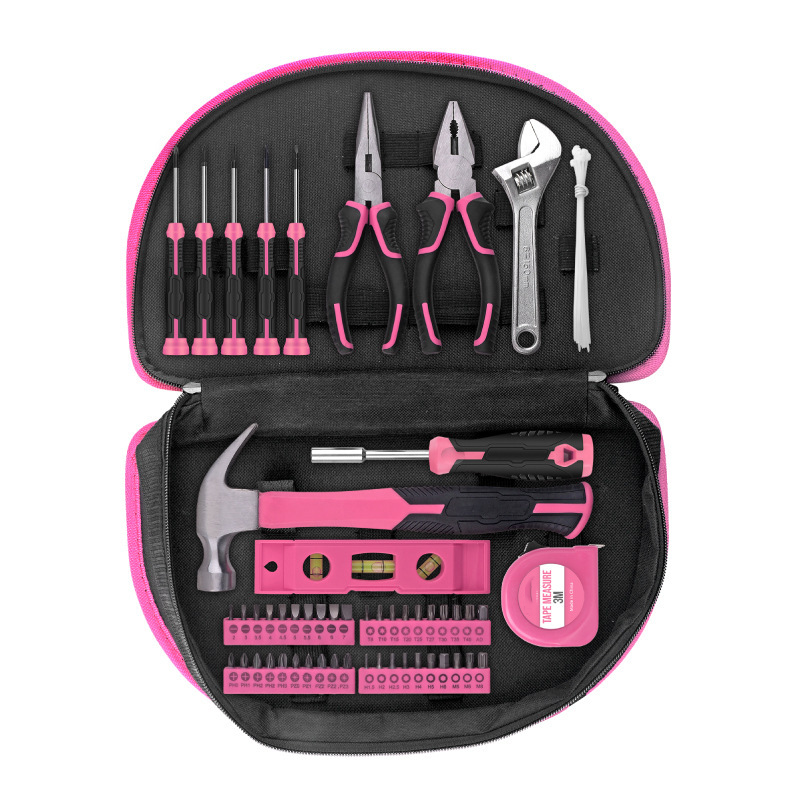 ๐ Pink DIY Tool Kit โ Compact Hand Tool Set for Everyday Repairs, Furniture Assembly & Home Projects ๐ ๏ธ๐ฆ