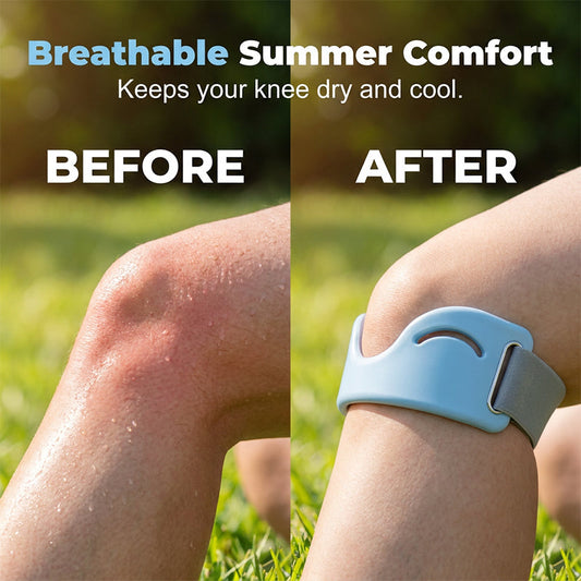๐ฅ Limited-Time 50% OFF ๐ฆต Hestiy Breathable Shock-Absorbing Patella Brace โ 8mm V-Shaped Support, Adjustable Fit & Cool Comfort โก