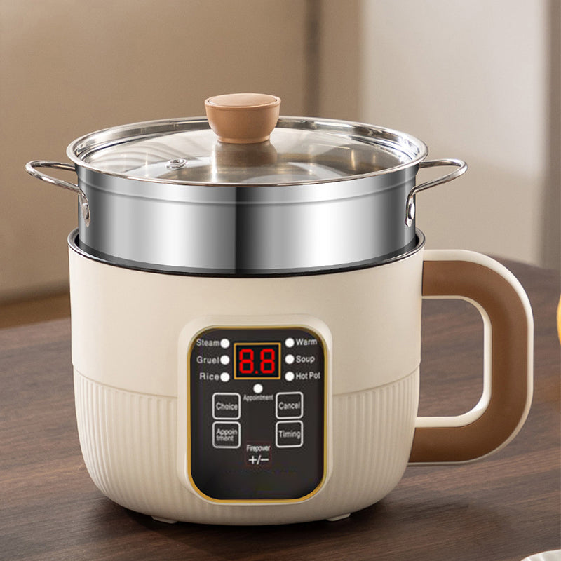 π² Multi-Functional Smart Electric Pot β 6 Preset Modes, Delay Timer, Steamer π