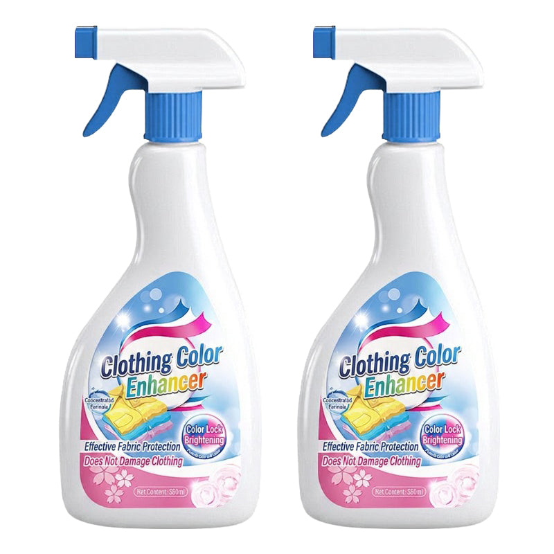 Kledingkleurverfrissende spray