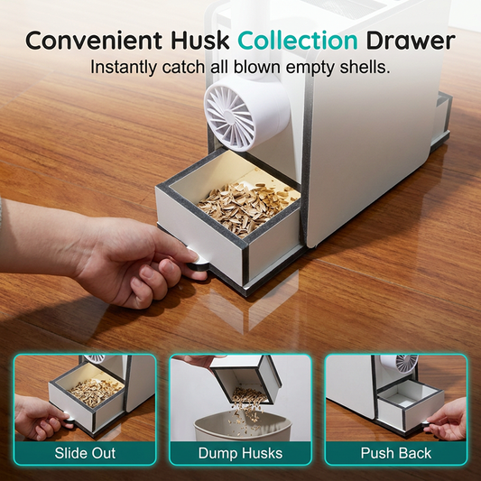 ๐ป Bird Seed Shell Separator โ Turn Waste Husks into Pure Bird Food