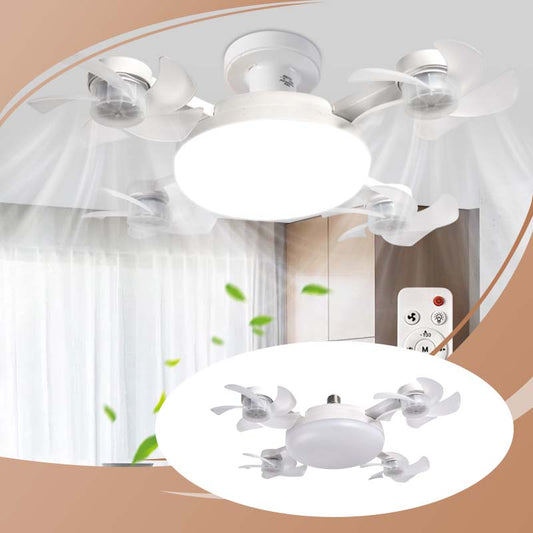 π 50% KORTING! π‘ Plafondventilator met E27-fitting β Stille 2-in-1 LED-ventilator met afstandsbediening β Verkoeling & verlichting in één π