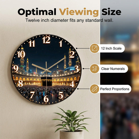 🎁2026 New Arrivals 50% OFF💥Creative Wooden Silent Wall Clock
