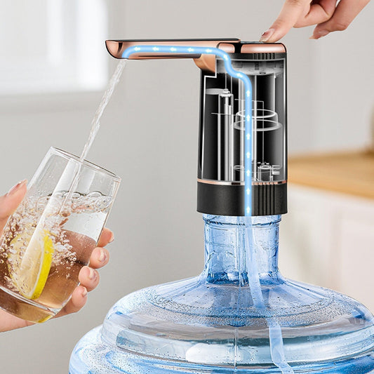 ๐ฅ50% off๏ผ๐ฐ Foldable Electric Water Pump Dispenser โ Portable USB Water Transfer Pump, Universal Fit for 2-5 Gallon Jugs, Camping & Home Water Dispensing
