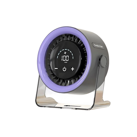 📢📢50% OFF !!🌬️ Mini Desk Fan with 100-Speed Control & Digital Display — Precision Airflow, Long Battery Life & Silent Operation