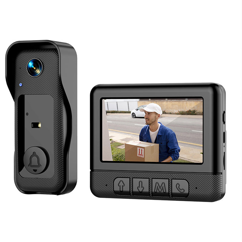 πΉ 50% OFF NOW! π Wireless Smart Video Doorbell with Display Screen β 1080P HD & two-way audio β Motion detection, night vision & easy install β perfect for home security ππ±β¨