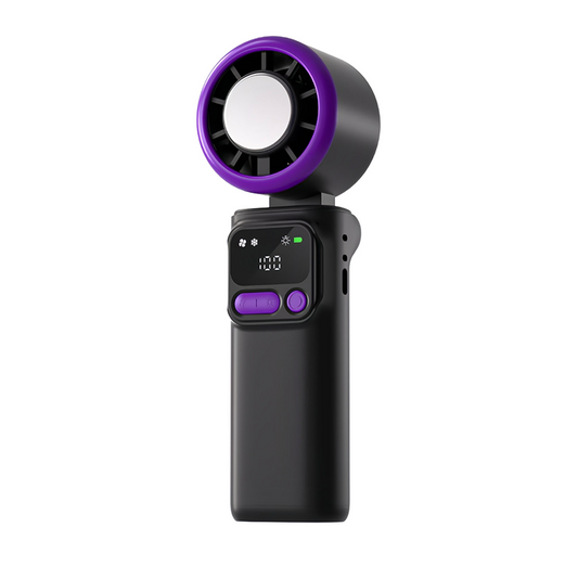 π¬οΈ Portable Cooling Fan β Cools Ambient Air, 199 Speed Levels, Lightweight & Foldable, Perfect for Camping, Beach or Office π§π
