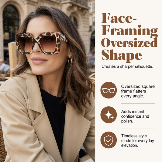 ⏰🔥LIMITED TIME 50% OFF!🔥50K+ SOLD! ☀️Statement Square Sunglasses🕶️