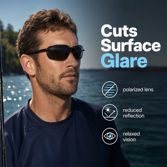 ⏰🔥LIMITED TIME 50% OFF!🔥50K+ SOLD! -🎣Ultra-Light Polarized Fishing Sunglasses🕶️💧
