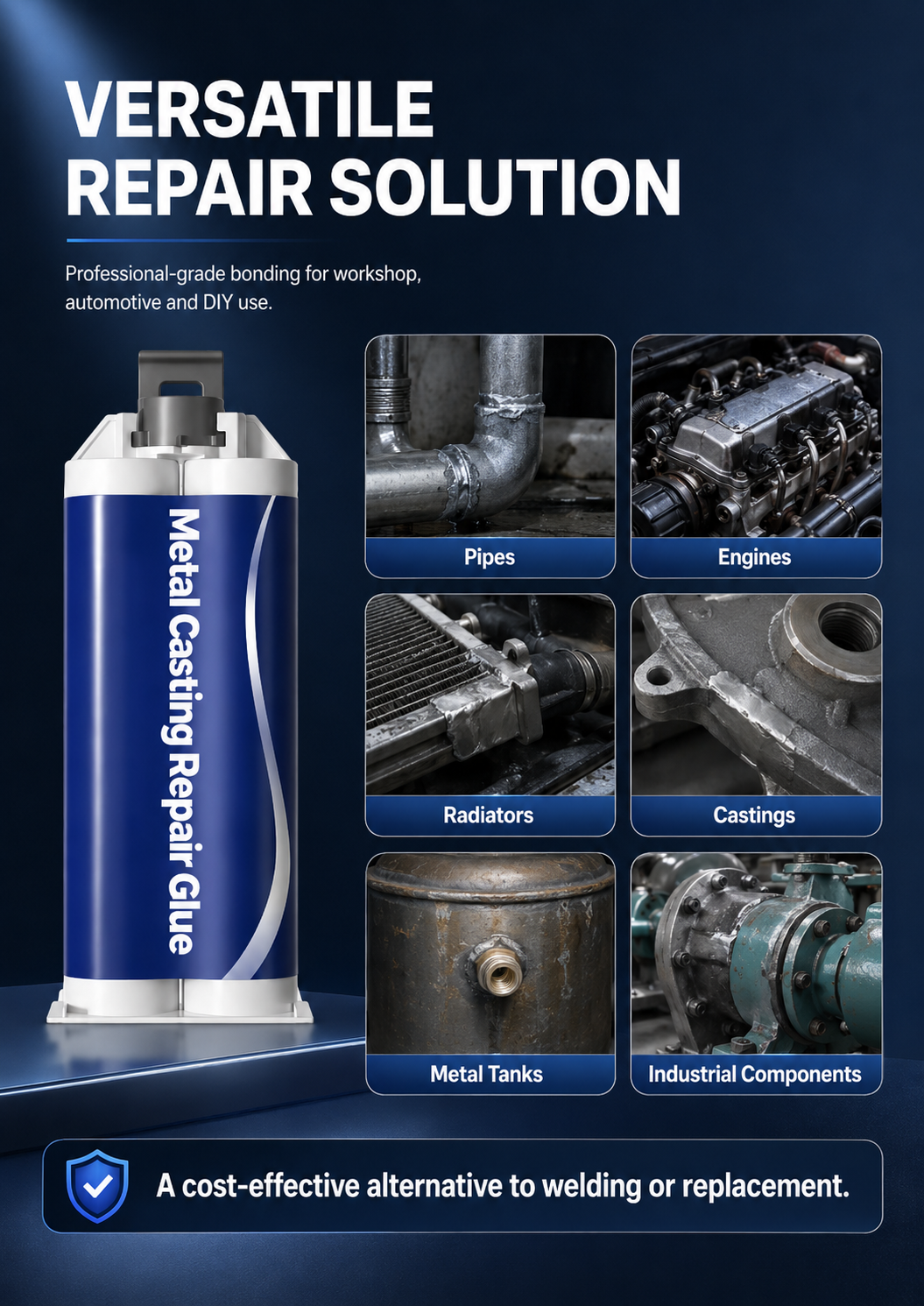 51% OFF ⚙️ Metal Casting Repair Glue – High-Strength Bond, Fast Curing & Heat-Resistant Epoxy Repair ✨