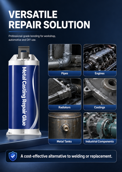 51% OFF ⚙️ Metal Casting Repair Glue – High-Strength Bond, Fast Curing & Heat-Resistant Epoxy Repair ✨