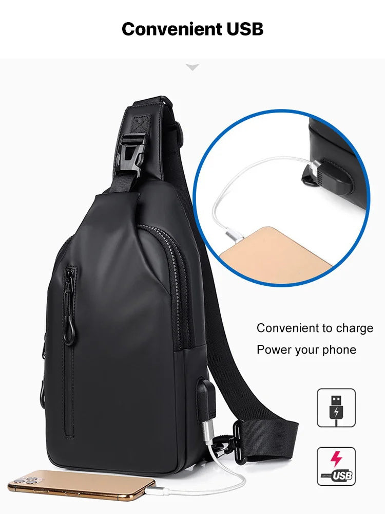 ⏰Last Week Promotion 50% OFF🔥Oxford Cloth Chest Bag