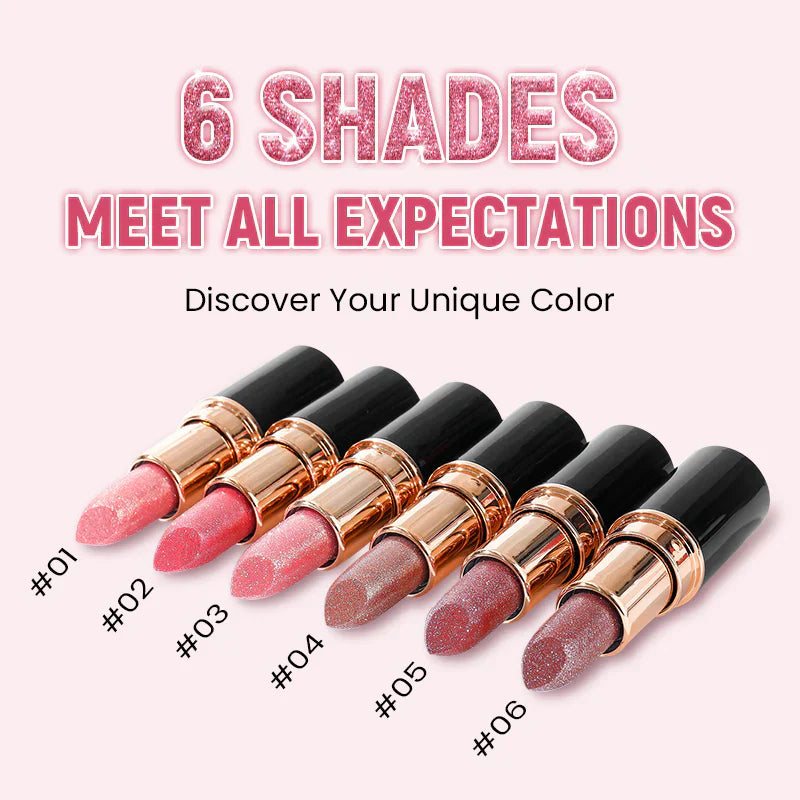 🔥Buy 1 Get 1 Free💋Waterproof & Moisturizing Glitter Lipstick