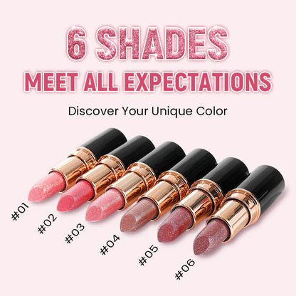 🔥Buy 1 Get 1 Free💋Waterproof & Moisturizing Glitter Lipstick