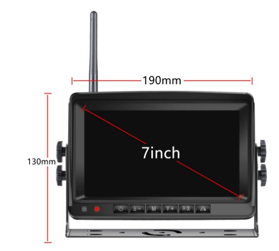 🔥Hot Sale ＆ 50％ Off🔥7-Inch HD Wireless Backup Camera System