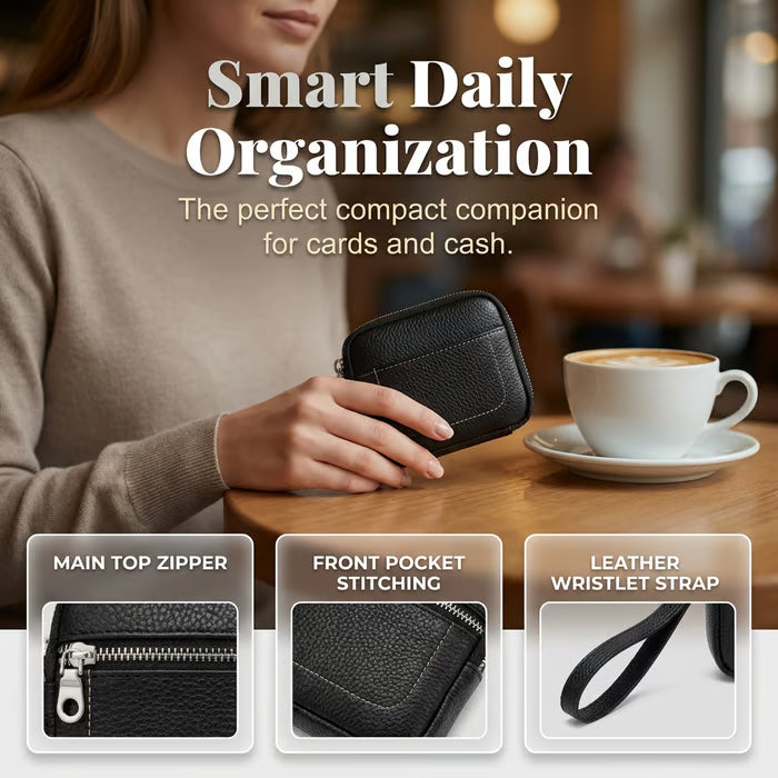 🎉This Week's Special Sales - 60% OFF✨Minimalist Mini Coin Purse with Wrist Strap