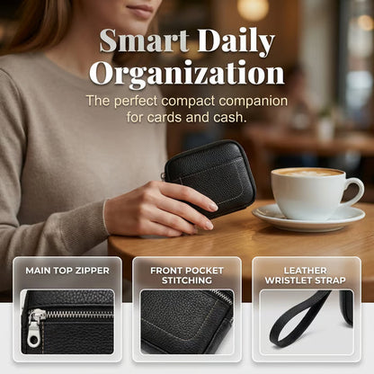 🎉This Week's Special Sales - 60% OFF✨Minimalist Mini Coin Purse with Wrist Strap