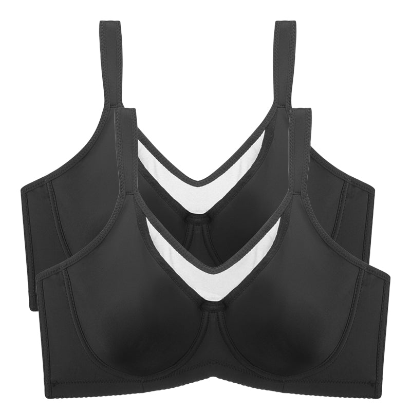 💕 Last Day Special Price £12.99! 💐Women's Elegant Sheer Full Coverage Plus Size Bra