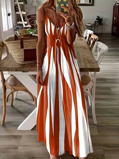 🔥Limited TimePromotion 50% OFF-LUNE Printed Maxi Cami Dress
