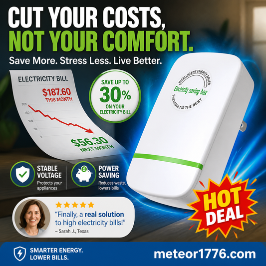 ⏰🔥LIMITED TIME 50% OFF!🔥50K+ SOLD! Household Electricity Saving Box