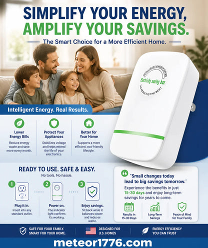 ⏰🔥LIMITED TIME 50% OFF!🔥50K+ SOLD! Household Electricity Saving Box