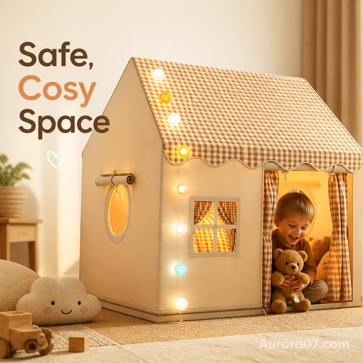 🏰 Children's Play Tent Castle– encourages imaginative play ✨🧸